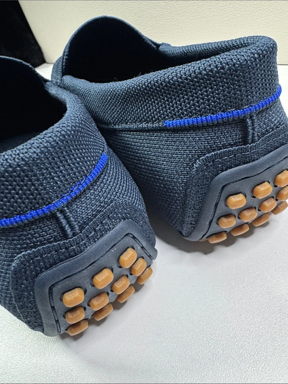 Rothy’s men Daily Driver size 7.5 blue